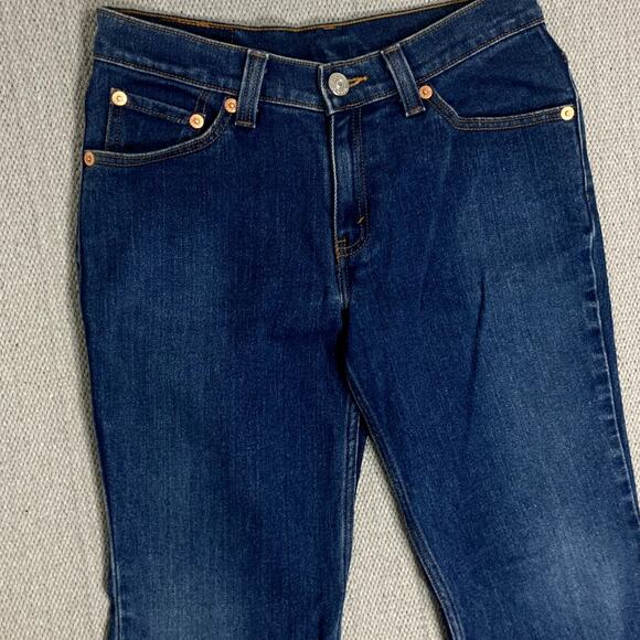 Levi's 517 Vintage Boot Cut Jeans Womens 7S 30X30 Blue Juniors Western Cowgirl - Picture 5 of 13